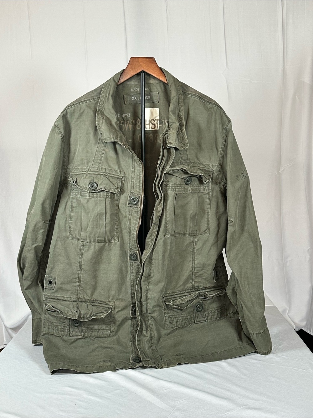 GAP Men's Olive Green Military Field Jacket